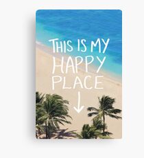 Happy Place Canvas Print