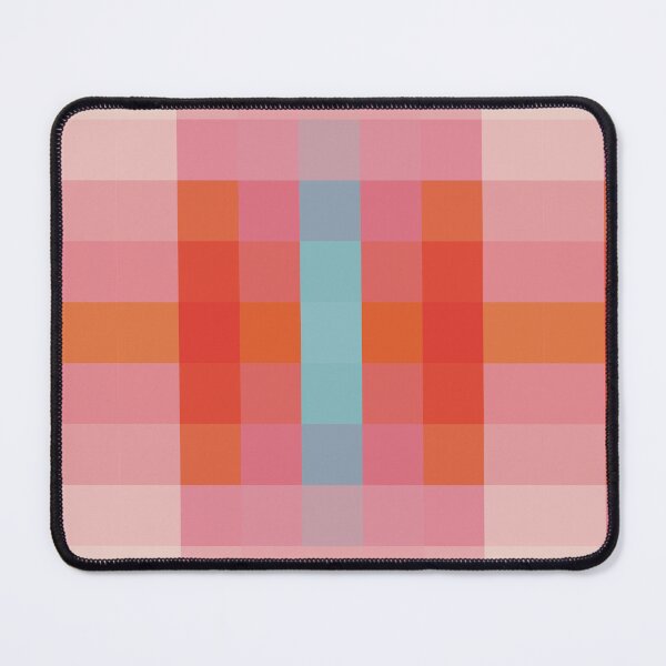 Item preview, Pink Red and Turquoise Square Pattern designed and sold by boltjesdesign.
