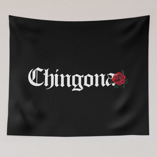 Item preview, Chingona with rose designed and sold by LatinoPower.