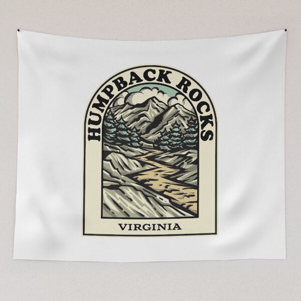 Artikelvorschau, Humpback Rocks Virginia hiking backpacking trail entworfen und verkauft von HalpinDesign.