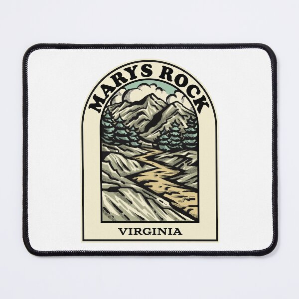 Aperçu de l'œuvre Marys Rock Virginia hiking backpacking trail créée et vendue par HalpinDesign.