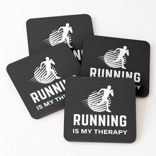 Item preview, Running Is My Therapy designed and sold by RedTomasB.