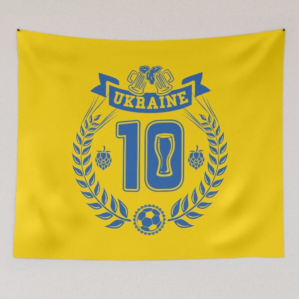 Item preview, Ukraine Beer Football Number 10    designed and sold by DKdesigns27.