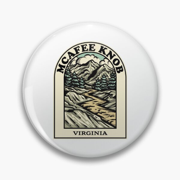 Item preview, McAfee Knob Virginia hiking backpacking trail designed and sold by HalpinDesign.