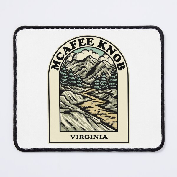 Item preview, McAfee Knob Virginia hiking backpacking trail designed and sold by HalpinDesign.