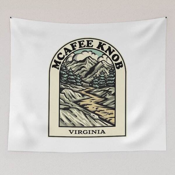 Item preview, McAfee Knob Virginia hiking backpacking trail designed and sold by HalpinDesign.
