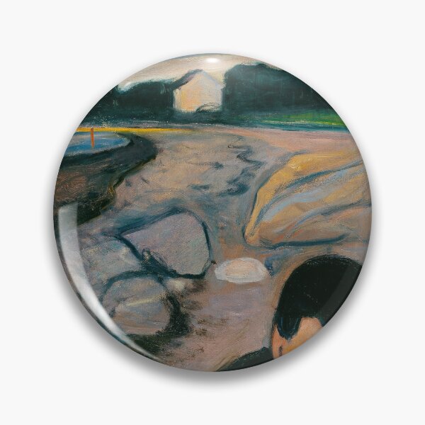 Item preview, EDVARD MUNCH - Melancholy 1892 designed and sold by Go Logo Designs.