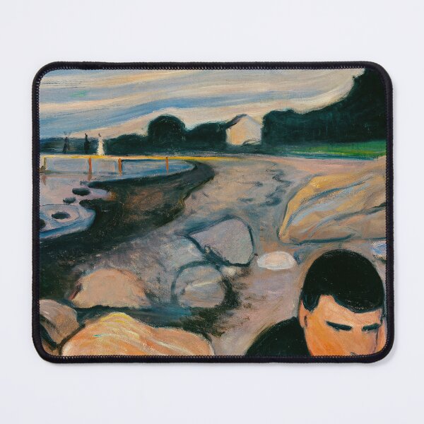 Item preview, EDVARD MUNCH - Melancholy 1892 designed and sold by Go Logo Designs.