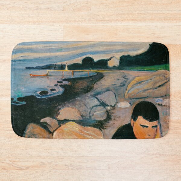 Item preview, EDVARD MUNCH - Melancholy 1892 designed and sold by Go Logo Designs.