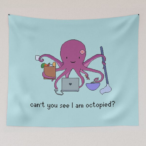 Item preview, Octopied Octopus designed and sold by katnanigans.