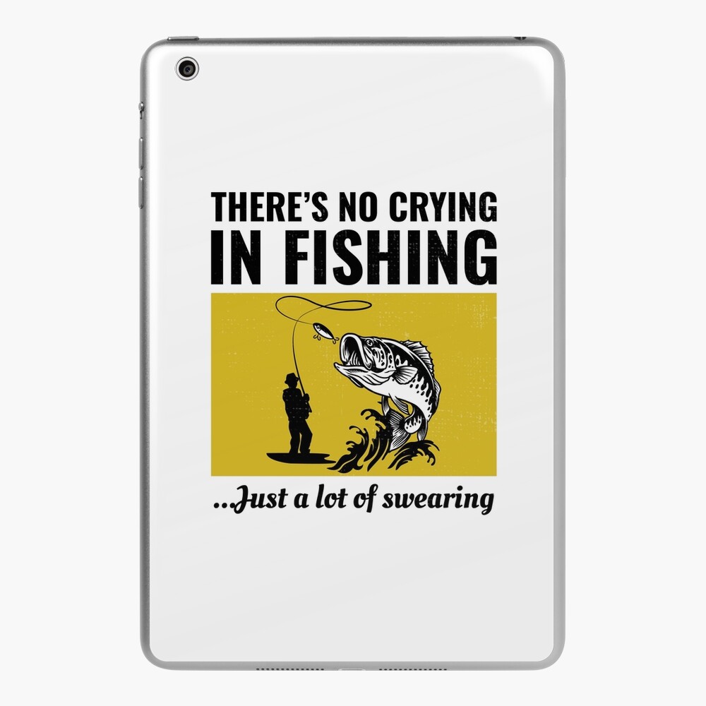 Fishing Fish Fishermen Outdoor Funny Joke iPad Case & Skin for