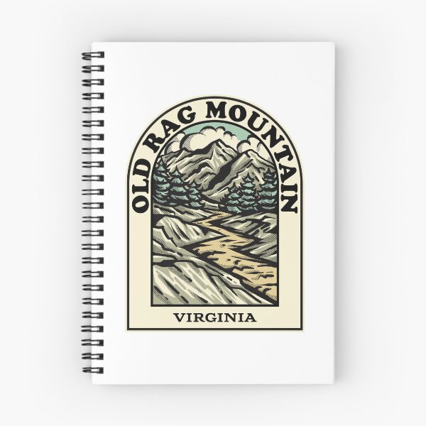 Item preview, Old Rag Mountain Virginia hiking backpacking trail designed and sold by HalpinDesign.