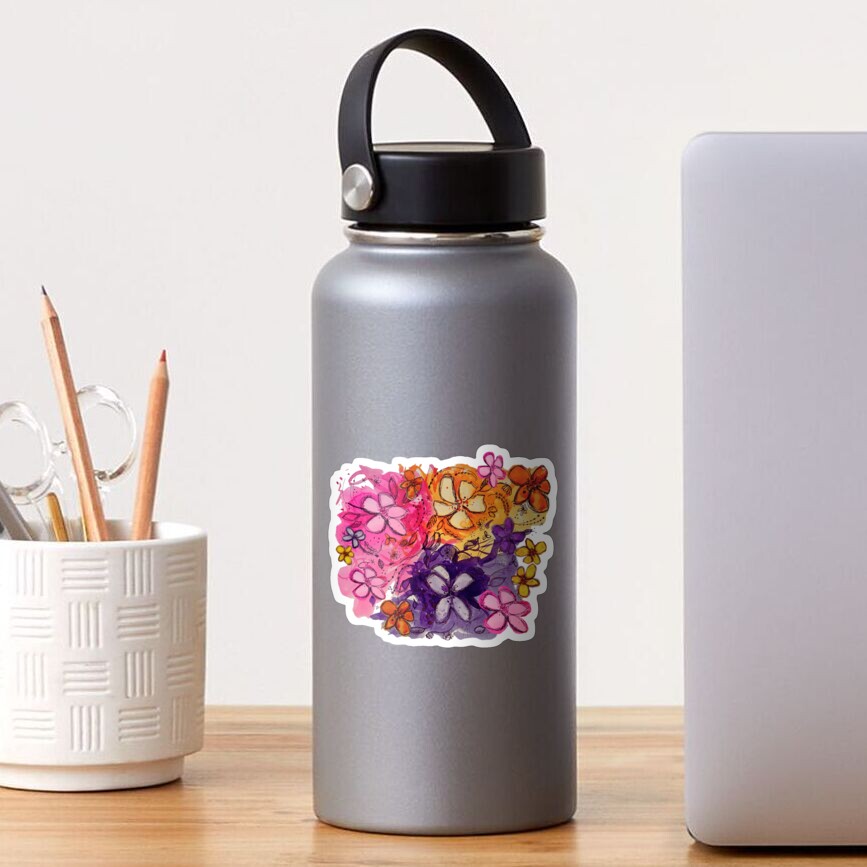 Hawaiian Blooms Sticker
