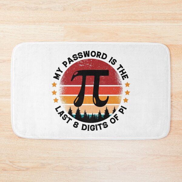 Item preview, Vintage My Password Is The Last 8 Digits Of Pi Day Teacher  designed and sold by Best Designer.