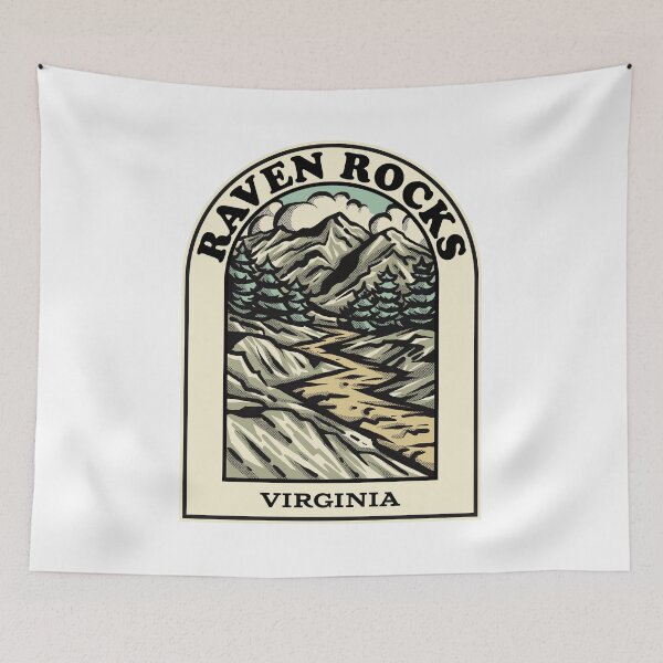 Artikelvorschau, Raven Rocks Virginia hiking backpacking trail entworfen und verkauft von HalpinDesign.