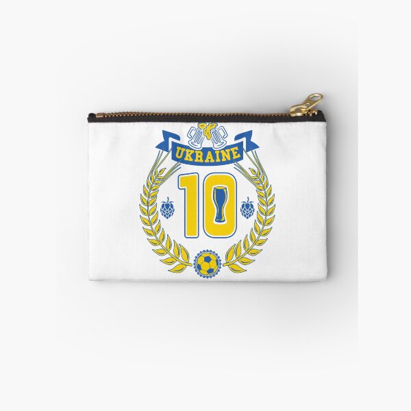 Item preview, Ukraine Beer Football Number 10 (Ukraine Colours) designed and sold by DKdesigns27.