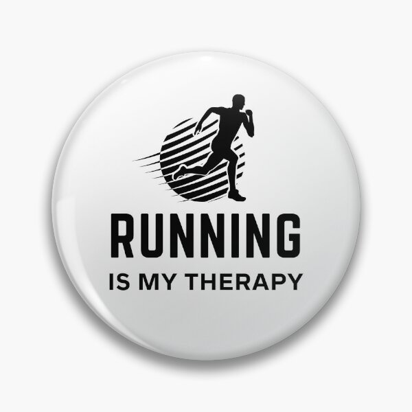 Item preview, Running Is My Therapy designed and sold by RedTomasB.