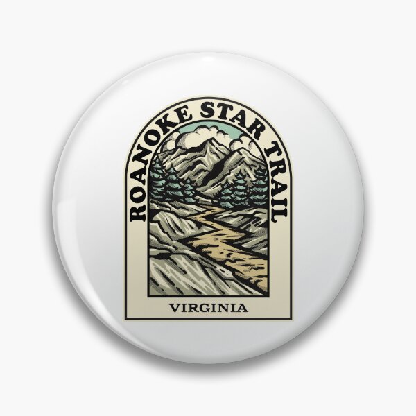 Item preview, Roanoke Star Trail Virginia hiking backpacking trail designed and sold by HalpinDesign.