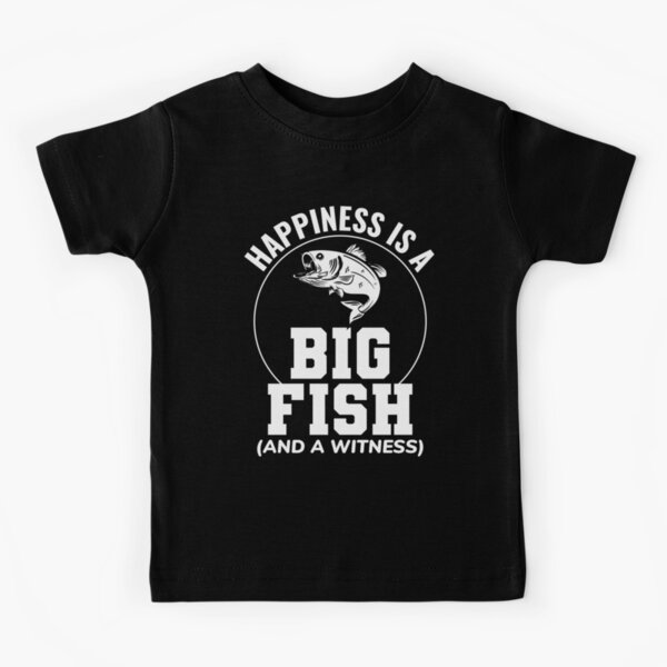 Fishing Fish Fishermen Outdoor Funny Joke Kids T-Shirt for Sale by  CuteDesigns1