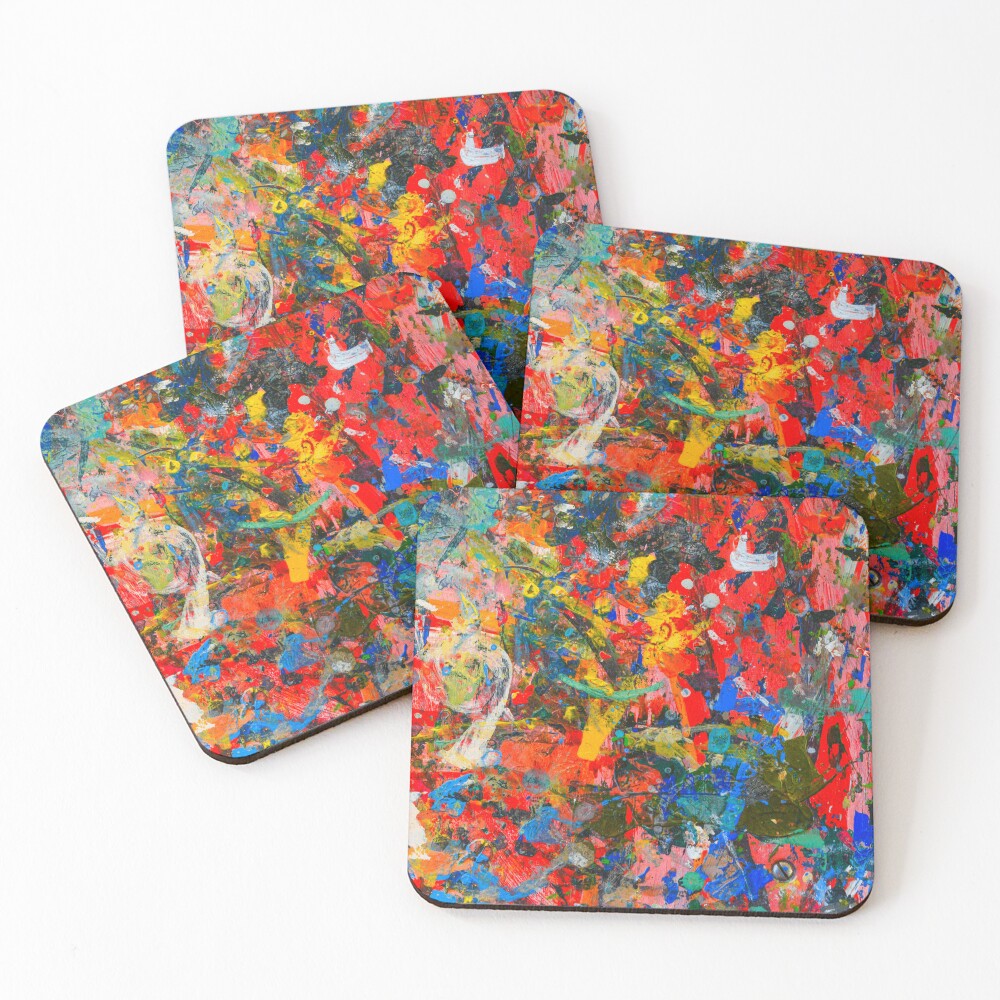 Item preview, Coasters (Set of 4) designed and sold by Flyingdagger.