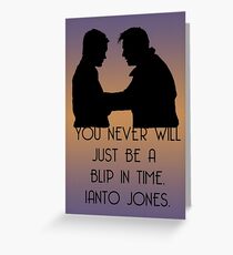 Blip In Time Greeting Card