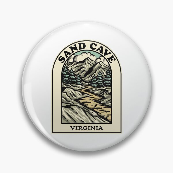 Aperçu de l'œuvre Sand Cave Virginia hiking backpacking trail créée et vendue par HalpinDesign.
