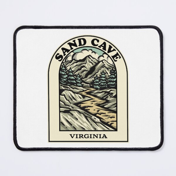 Aperçu de l'œuvre Sand Cave Virginia hiking backpacking trail créée et vendue par HalpinDesign.