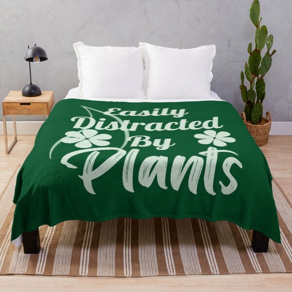 Item preview, Easily Distracted By Plants Shirt, by DAM Creative,  designed and sold by DAM Creative ⭐⭐⭐⭐⭐.