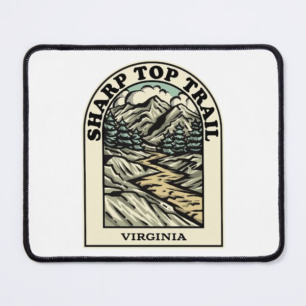 Item preview, Sharp Top Trail Virginia hiking backpacking trail designed and sold by HalpinDesign.