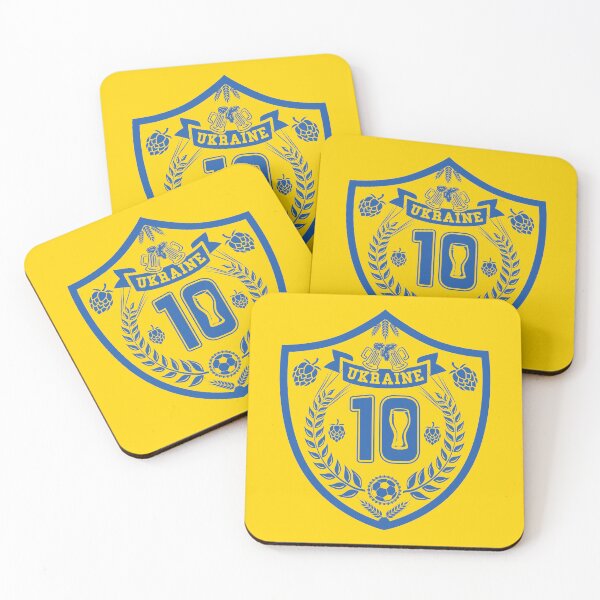 Item preview, Ukraine Football and Beer Shield    designed and sold by DKdesigns27.
