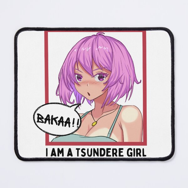 Item preview, Pink Haired Anime Girl | Anime Tsundere Girl designed and sold by BBMarioni.