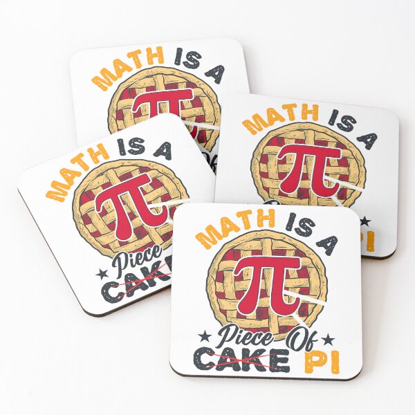 Item preview, Math Is A Piece of Pi, Pie Mathematics Humor Pi Day Teacher designed and sold by Best Designer.