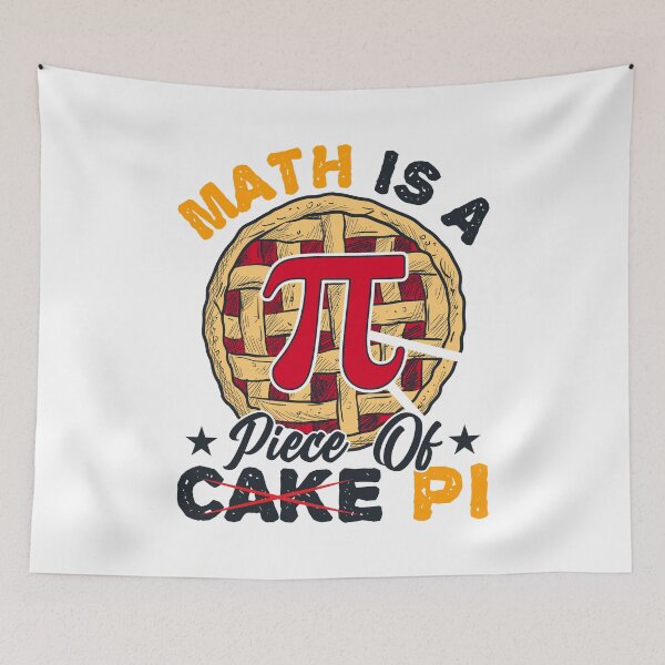 Item preview, Math Is A Piece of Pi, Pie Mathematics Humor Pi Day Teacher designed and sold by Best Designer.