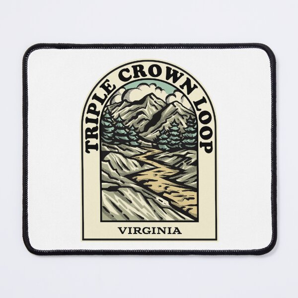 Item preview, Triple Crown Loop Virginia hiking backpacking trail designed and sold by HalpinDesign.