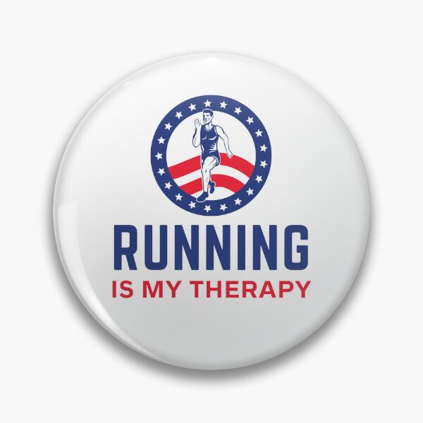 Item preview, Running Is My Therapy designed and sold by RedTomasB.