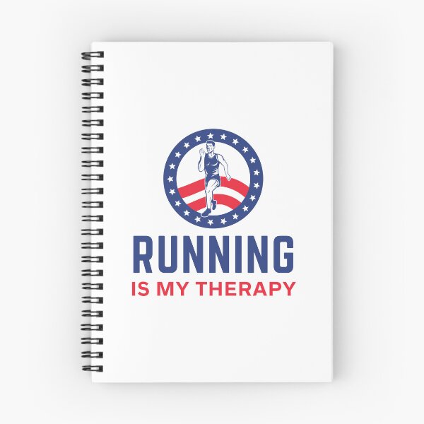 Item preview, Running Is My Therapy designed and sold by RedTomasB.