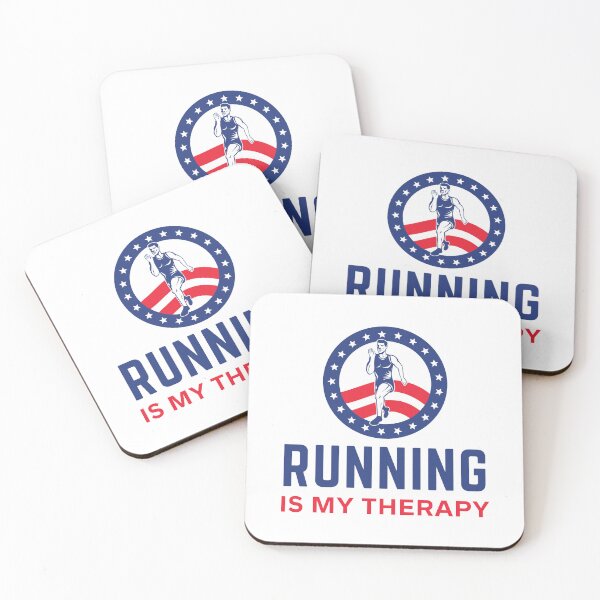 Item preview, Running Is My Therapy designed and sold by RedTomasB.