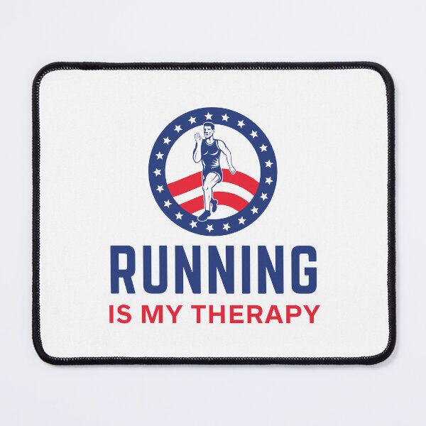 Item preview, Running Is My Therapy designed and sold by RedTomasB.