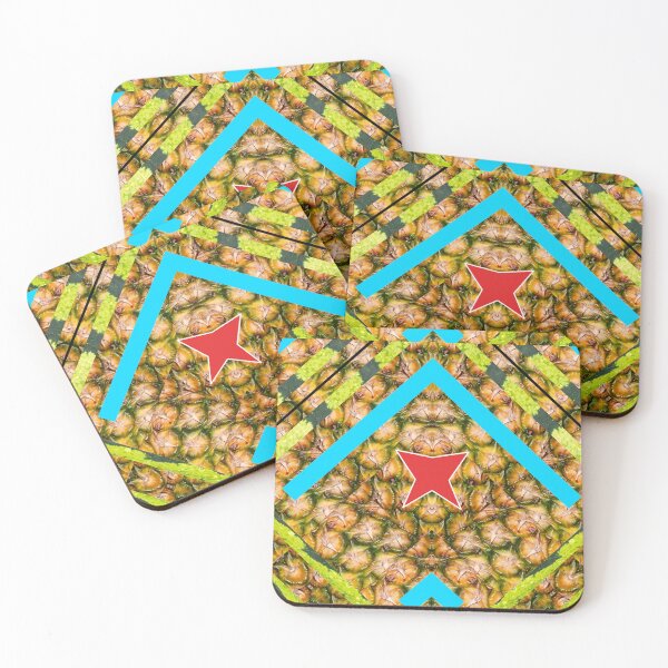 Item preview, ABSTRACT FUNNY ARUBA FLAG WITH EXOTIC FRUITS PATTERN - ARUBA, ONE HAPPY ISLAND18! designed and sold by Ralek.