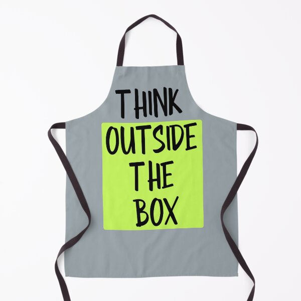 Item preview, Think outside the box light Green and grey designed and sold by DemonicGloom.