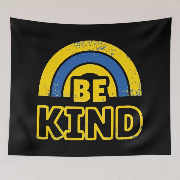 Item preview, Be Kind to Ukraine (Ukraine's Colours) designed and sold by DKdesigns27.