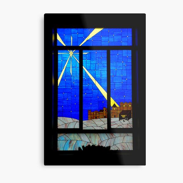 Panes of Glass Metal Print