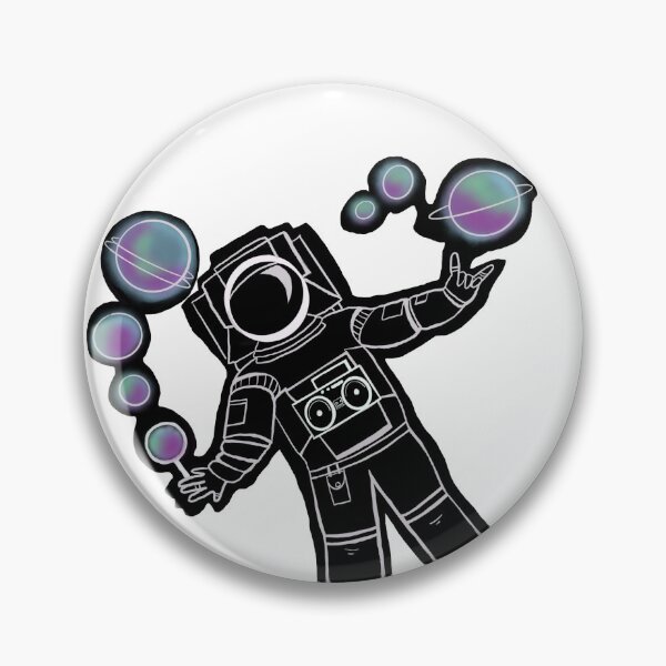 Item preview, The Bubble Spaceman designed and sold by Inkingoutthebox.