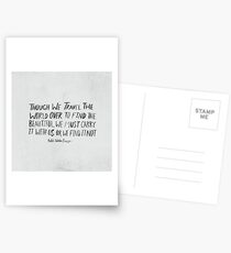 Ralph Waldo Emerson: Beautiful Postcards
