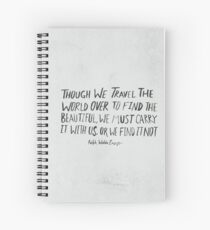 Ralph Waldo Emerson: Beautiful Spiral Notebook