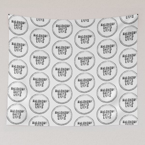 Item preview, Naloxone Saves Lives - Harm Reduction designed and sold by Absolute-Garlic.