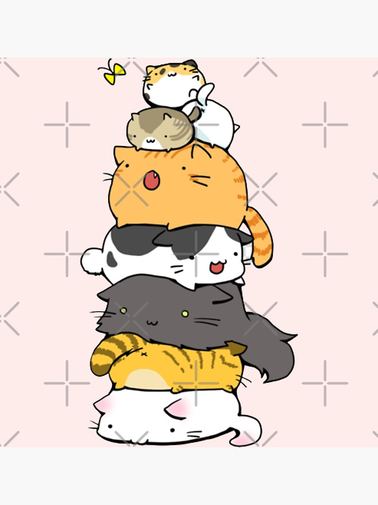 Cat pile Wallpaper 4K, Cute Kittens, Kawaii cats