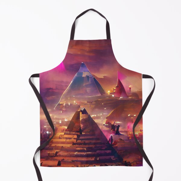 Item preview, Egyptian pyramids AI designed and sold by Monlin.