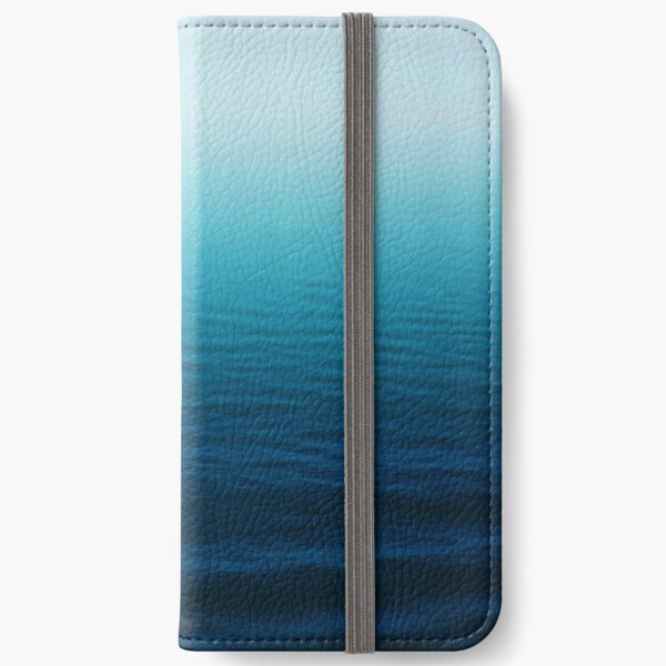Deep Blue iPhone Wallet