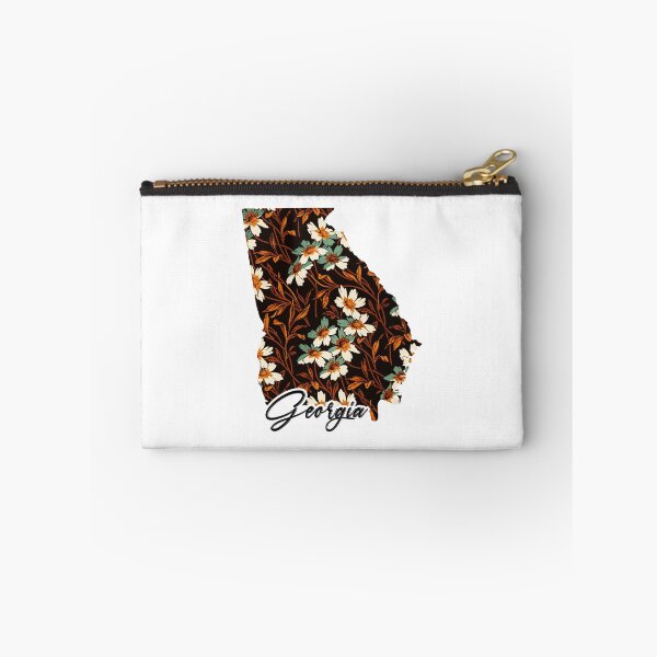 Item preview, Floral Map of USA States Georgia - Map of Georgia designed and sold by AmethystMurad.